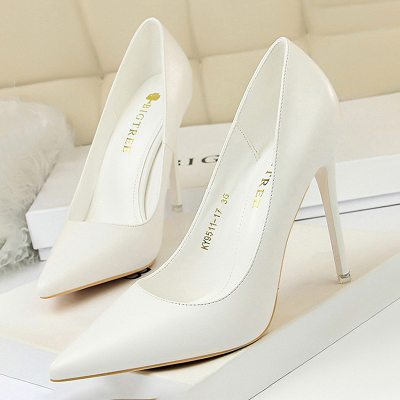 Shoe Tree - BIGTREE Schoenen Vrouwen Pompen Mode Hoge