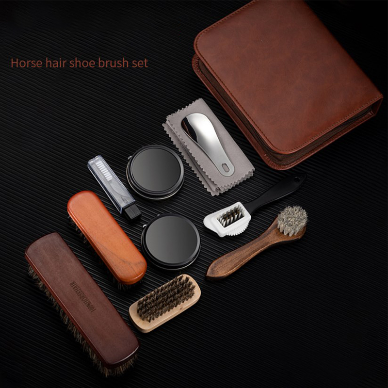 Paardenhaar Schoenborstel Set  - Leather Shoe Polish recensie en prijs
