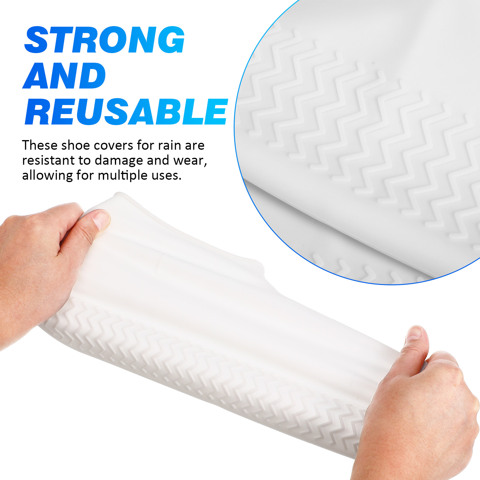 2 paar witte, maat L, waterdic - Sneaker Protector recensie en prijs